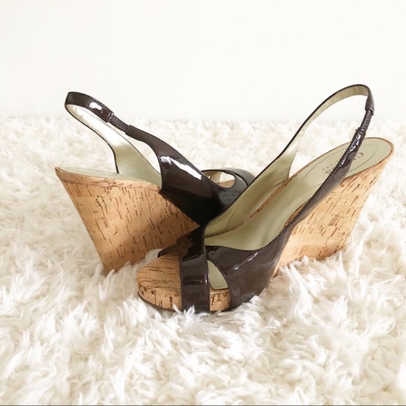 Guess by Marciano Cork Wedge Slingback - Picture 1 of 7